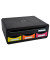 Schubladenbox Toolbox 319798D schwarz/bunt 4 Schubladen geschlossen