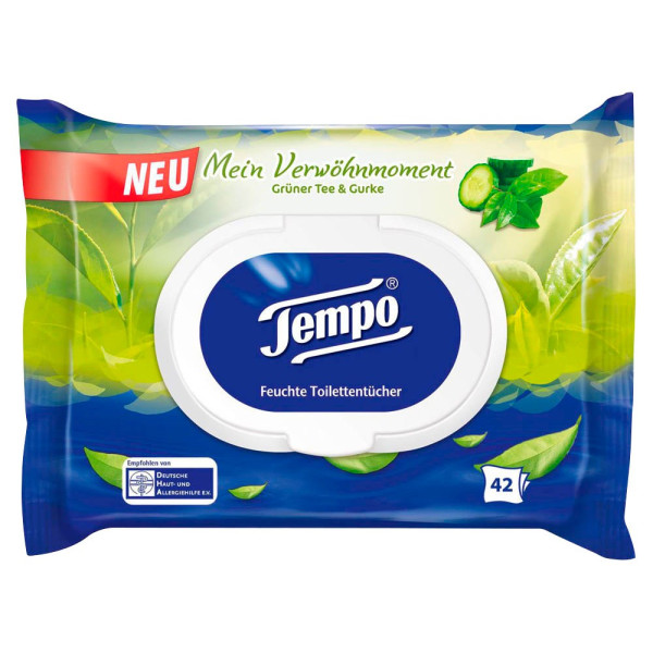 7322540950656 - Toilettenpapier feucht Mein Verwöhnmoment Grüner Tee Gurke 836229 1-lagig weiß 42 Blatt 7322540950656 42 Tuch 7322540950656 - Toilettenpapier feucht Mein Verwöhnmoment Grüner Tee Gurke 836229 1-lagig weiß 42 Blatt 7322540950656 42 Tuch