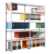 PAPERFLOW Schwerlastregal RangEco grau/blau