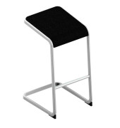 Hocker OCSTOA01/36SK C-STOOL, schwarz, bis 110kg