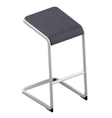 Hocker OCSTOA01/2JUX C-STOOL, anthrazit, bis 110kg