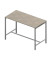 Stehtisch Creo CRTR0160/3MB7 107cm (H), 160x80cm (BxT), rechteckig, beton / silber