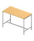 Konferenztisch Creo CRTR0160/3MB8, 107cm (H), 160x80cm (BxT), rechteckig, buche / weiß