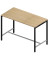 Stehtisch Creo CRTR0160/38SF 107cm (H), 160x80cm (BxT), rechteckig, eiche / dunkelgrau