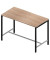Stehtisch Creo CRTR0160/399Q 107cm (H), 160x80cm (BxT), rechteckig, ulme / dunkelgrau