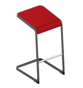 Hocker OCSTOA01/2IZX C-STOOL, rot, bis 110kg