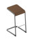 Hocker OCSTOA01/3MB3 C-STOOL, braun, bis 110kg