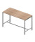Stehtisch Creo CRTR0180/38SE 107cm (H), 180x80cm (BxT), rechteckig, ulme / silber