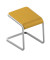 Hocker OCSTOB01/2SHS C-STOOL, gelb, bis 110kg