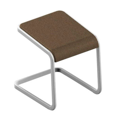Hocker OCSTOB01/34R4 C-STOOL, braun, bis 110kg Hocker OCSTOB01/34R4 C-STOOL, braun, bis 110kg