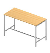 Stehtisch Creo CRTR0180/3MB8 107cm (H), 180x80cm (BxT), rechteckig, buche / weiß