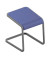 Hocker OCSTOB01/3MAX C-STOOL, hellblau, bis 110kg