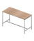 Stehtisch Creo CRTR0180/3D6W 107cm (H), 180x80cm (BxT), rechteckig, eiche / weiß