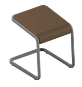 Hocker OCSTOB01/3MB3 C-STOOL, braun, bis 110kg