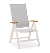 BEST Klappstuhl Cavalese grau