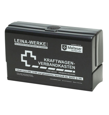 LEINA-WERKE Erste-Hilfe-Kasten Leina-Star II DIN 13164 schwarz