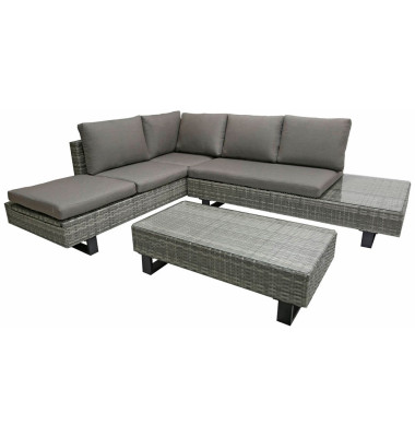 Harms Garden Pleasure CADIZ Loungegruppe grau Harms Garden Pleasure CADIZ Loungegruppe grau