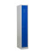 Spind 104752, Metall, 1 Abteil mit 1 Fach, abschließbar, 30x180cm (BxH), blau