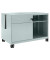 Rollcontainer CADM08LH355 Note Caddy, silber, 2 Schubladen, Stahl, abschlie&szlig;bar