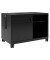 Rollcontainer CADM08LH633 Note Caddy, schwarz, 2 Schubladen, Stahl, abschlie&szlig;bar