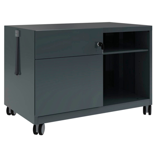 5020073825794 - BISLEY Note™ Caddy Rollcontainer anthrazit 2 Auszüge 800 x 490 x 563 cm