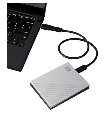 externe Festplatte My Passport Ultra WDBC3C0020BSL-WESN, silber, 2,5 Zoll (6,35cm), 2 TB, HDD