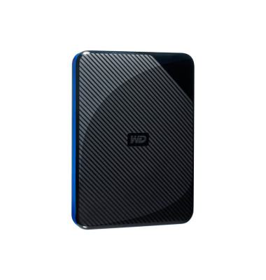 externe Festplatte WDBDFF0020BBK-WESN Gaming Drive HDD schwarz/blau 2,5 Zoll 2 TB