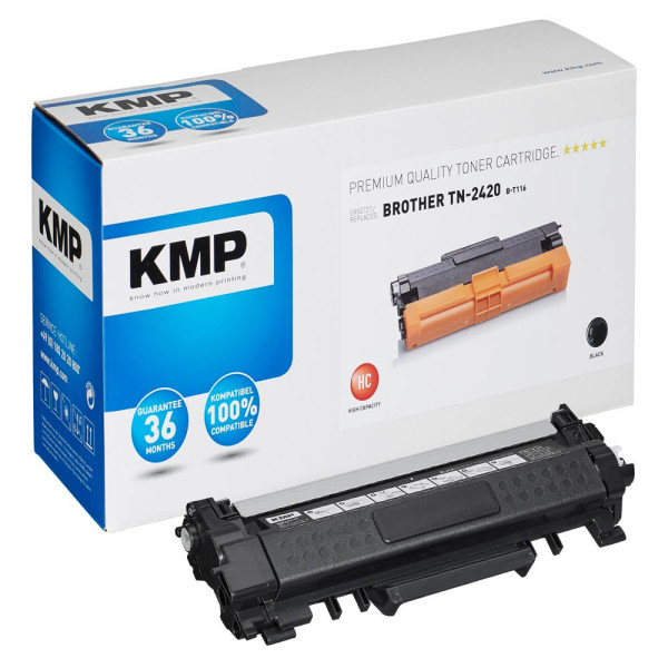 4011324371666 - 1267 Toner B-T116 Toner schwarz kompatibel mit Brother TN-2420 12673000 4011324371666