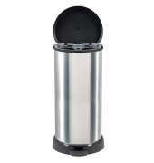 curver DECOBIN Mülleimer 40,0 l silbermetallic