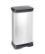 Tretabfalleimer Decobin Slim Bin 50 Liter silbermetallic