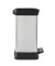 curver DECOBIN Mülleimer 30,0 l silbermetallic