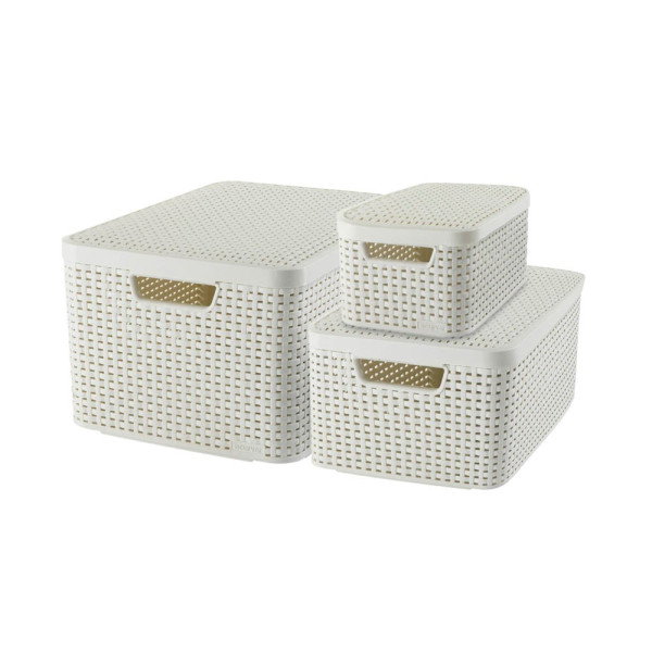 3253928509019 - Organizer CURVER Style Box L+M+S Aufbewahrungsboxen beige (creme) Aufbewahrungsbox Ordnungsboxen Aufbewahrungsboxen Aufbewahrungsbox stapelbar mit und ohne Deckel 3253928509019 - Organizer CURVER Style Box L+M+S Aufbewahrungsboxen beige (creme) Aufbewahrungsbox Ordnungsboxen Aufbewahrungsboxen Aufbewahrungsbox stapelbar mit und ohne Deckel