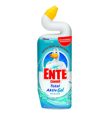 WC-Reiniger 320227 Total Aktiv Gel, Marine, 750ml, Flasche