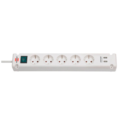 Steckdosenleiste 1150660325 Bremounta, 5-fach, wei&szlig;