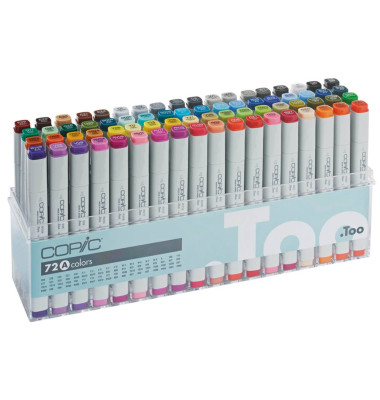 Layoutmarker Classic A 20075160 72er Etui farbig sortiert 1mm & 6mm Rundspitze/Keilspitze Layoutmarker Classic A 20075160 72er Etui farbig sortiert 1mm & 6mm Rundspitze/Keilspitze