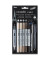 Layoutmarker Ciao 22075565 5+1er Etui grautöne 1mm & 6mm Rundspitze/Keilspitze