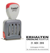 trodat Datumsstempel, individualisierbar Classic 2910 P05