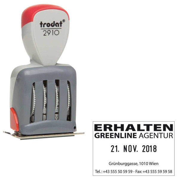 4044589431028 - trodat Datumstempel mit Text individualisierbar Classic 2910 P05 ohne Logo 4044589431028 - trodat Datumstempel mit Text individualisierbar Classic 2910 P05 ohne Logo