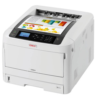 OKI C824dn Farb-Laserdrucker