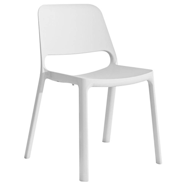 4032376010747 - Besucherstuhl myNUKE weiß   weiß ohne Armlehnen 4-Fuß-Gestell 4032376010747 4 Stück