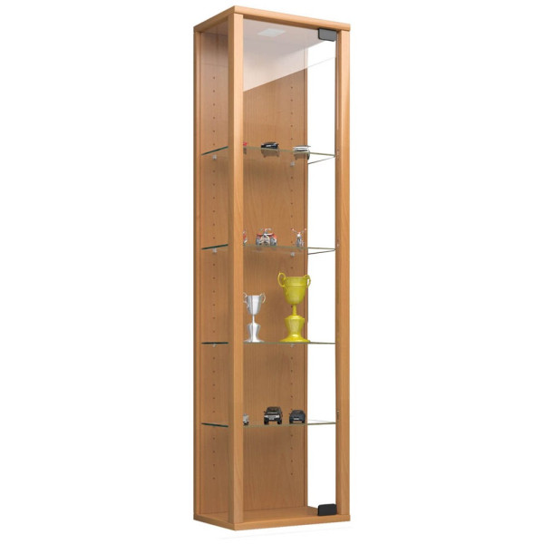 4051814345364 - Wandregal Glasvitrine hängend Vitrine Glas mit ESG-Sicherheitsglas Maße ca H 115 x B 33 x T 18 cm Hängevitrine Glas Modern und platzsparend Glas Vitrinenschrank - Stano Mini Gr 33 braun (buche) B33cm H115cm T18cm Holzwerkstoff Holz Spanplatte Glas Regale 4051814345364 - Wandregal Glasvitrine hängend Vitrine Glas mit ESG-Sicherheitsglas Maße ca H 115 x B 33 x T 18 cm Hängevitrine Glas Modern und platzsparend Glas Vitrinenschrank - Stano Mini Gr 33 braun (buche) B33cm H115cm T18cm Holzwerkstoff Holz Spanplatte Glas Regale