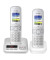 Panasonic KX-TGH722GG Schnurlostelefon-Set mit Anrufbeantworter silber