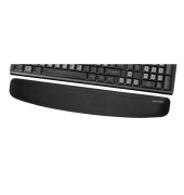 Tastatur-Handgelenkauflage SATEEN schwarz