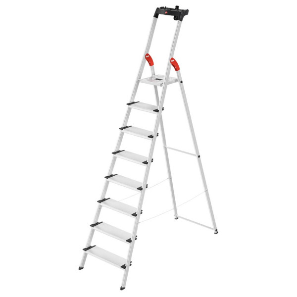 Hailo Alu Leiter L80 ComfortLine 8 Stufen 8040-807 ...