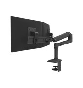 LX dual direkt Monitor-Halterung weiß