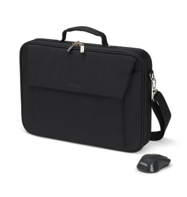 DICOTA Laptoptasche Multi Wireless Mouse Kit Kunstfaser schwarz