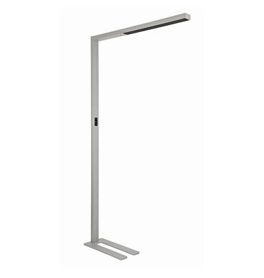 LED-Stehlampe MAULsirius 8259295, silber, mit zerlegt, dimmbar