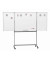 Stativdrehtafel-Whiteboard MAULstandard, 6458684, 300/150x100cm, kunststoffbeschichtet, Aluminiumrahmen