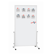 Whiteboard mobil easy2move, 6455484, 180x100cm (BxH), kunststoffbeschichtet, Aluminiumrahmen