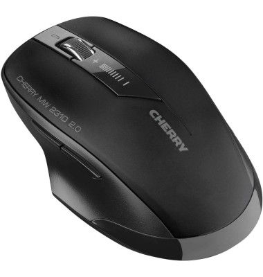 PC-Maus MW 2310 2.0 JW-T0320, 6 Tasten, kabellos, USB-Funk, hohe Auflösung, optisch, schwarz
